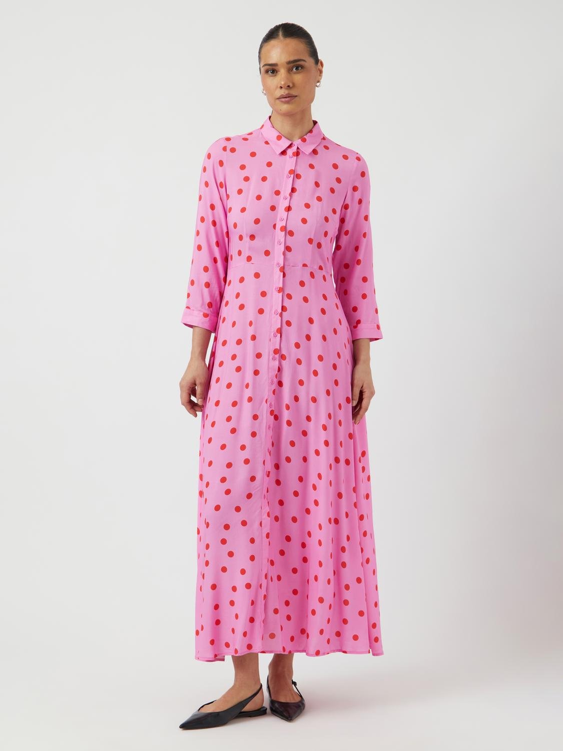 YASSAVANNA Long Dress - Cyclamen - VERO MODA & VILA Bergvik